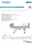 Product Sheet - Maxi Rest 4842 Bariatric Bed